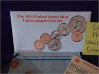 1994 U.S. MINT UNCIRCULATED COIN SET