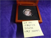 1 TROY OZ SILVER SMI SERIES