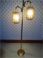 1960's Pole Lamp with Retro Shades