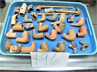 COLLECTION OF ANTIQUE PIPE PIECES