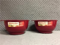 2 Used Kitchenaid Mixing Bowls - 4.25L
