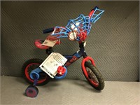12" Spiderman Bicycle