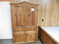 RUSTIC STYLE ARMOIRE