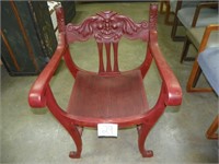 AWESOME CARVED CHARACTER CHAIR