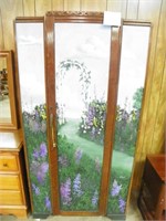 HAND PAINTED WARDROBE / ARMOIRE