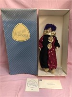 Elegante Dolls by Dakin “Pip” clown doll