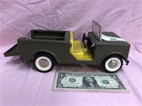 Vintage Structo army jeep