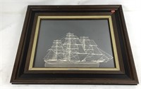 Vintage Sterling Silver Clipper Ship Cutty Sark