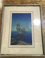 OLD Old Print of Stars by Maxfield Parrish
