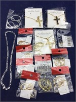 Fashion Necklaces Including Crosses and 18KGP