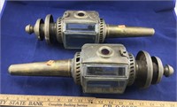 Pair of Stage Coach Lamps