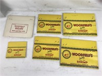 Vintage Woodfield’s Frozen Fresh Shrimp Packaging
