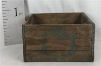 Vintage Canada Dry Wooden Crate from 1958