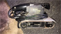 craftsman belt sander 4” x 21” belt, 1 1/4 hp