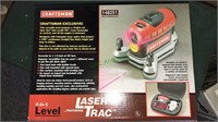 Craftsman laser track level appears new in the