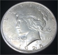 1925 SILVER PEACE DOLLAR PHILLY MINT