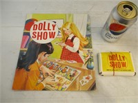 Album pour stickers vide du Dolly Show 1979