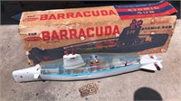 Remco Barracuda atomic sub toy motorized battery