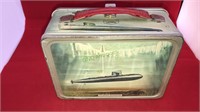 Vintage thermos submarine lunchbox, with thermos