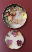 (2) COLLECTOR PLATES: FRUIT PLATE BY BAVARIA,