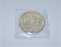 1889 Morgan silver dollar, AU55