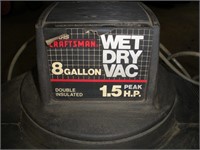 Craftsman Wet Dry Van 8 Gallon 1.5 HP