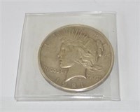 1921 P Peace silver dollar, nice