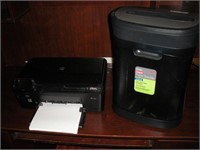 HP Printer & Royal Paper Shredder
