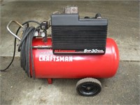Crafts Air Compressor 5HP 30 Gallon 220v
