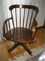 Wood Office Chair 18x 24 x 33