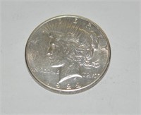 1922 S Peace silver dollar, MS63