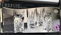 Selection of Crystal Drinking Items including