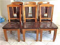 Ashley Furniture Solid Wood Dining Chairs