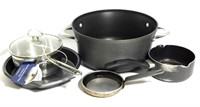 Assortment of Cookware Including T-Fal,