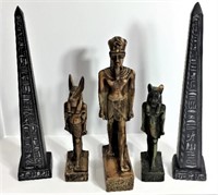 Selection of Egyptian Figurines including