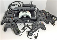 XBOX 360 Gaming System with 9 Controllers,