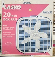 Lasko 20” Box Fan New 3 Speed