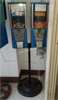 Double Gumball Candy Vending Machine Eagle
