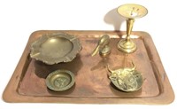 Peggy Page Copper Tray & More