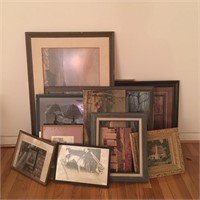 Assortment of Framed Prints, Photos and More