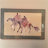 Framed Watercolor Print
