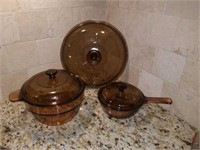 Lot of vision cookware