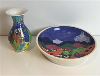 Pair of Ceramic Decorative Items