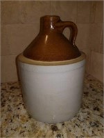 Old Primative Stoneware Whiskey jug