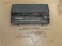 Socket Wrench, Breaker Bar and Speed Wrench Set-