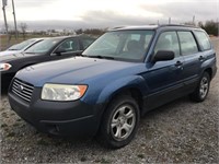 2007 SUBARU FORESTER A W D