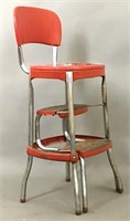 Vintage Red Cosco Step Stool