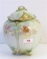 Lovely Porcelain Biscuit Jar