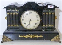 Waterbury wooden mantel clock