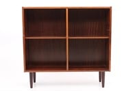 DANISH MODERN ROSEWOOD BOOKCASE WITH FOUR SHELVES